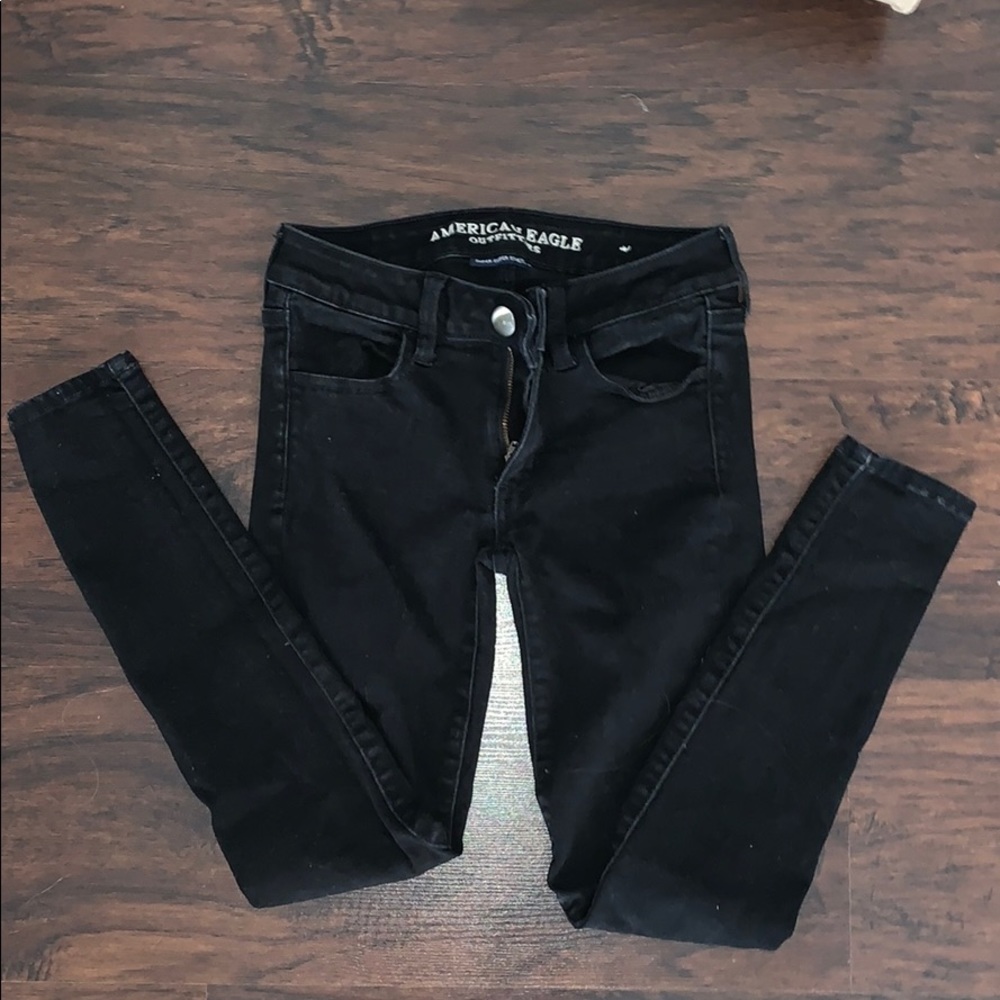 Black short jeans